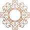 Ekena Millwork Reims Wood Fretwork Pierced Ceiling Medallion, Cherry, 28"OD x 10 3/4"ID x 3/8"T CMWP28X28X0375RECH - alternate 1
